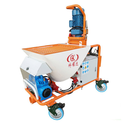 全自动石膏喷涂机 进口电机 空压机 螺杆螺套