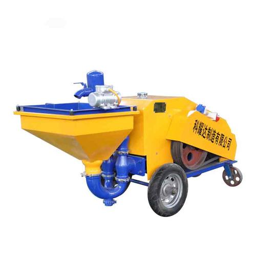 KYD-6双缸四速柱塞式砂浆喷涂机 垂直输送40米 一天可喷涂1200平 可远程控制