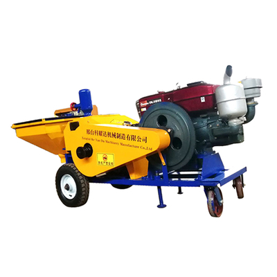 KYD-6型-双缸柱塞式砂浆喷涂一体机（柴动）